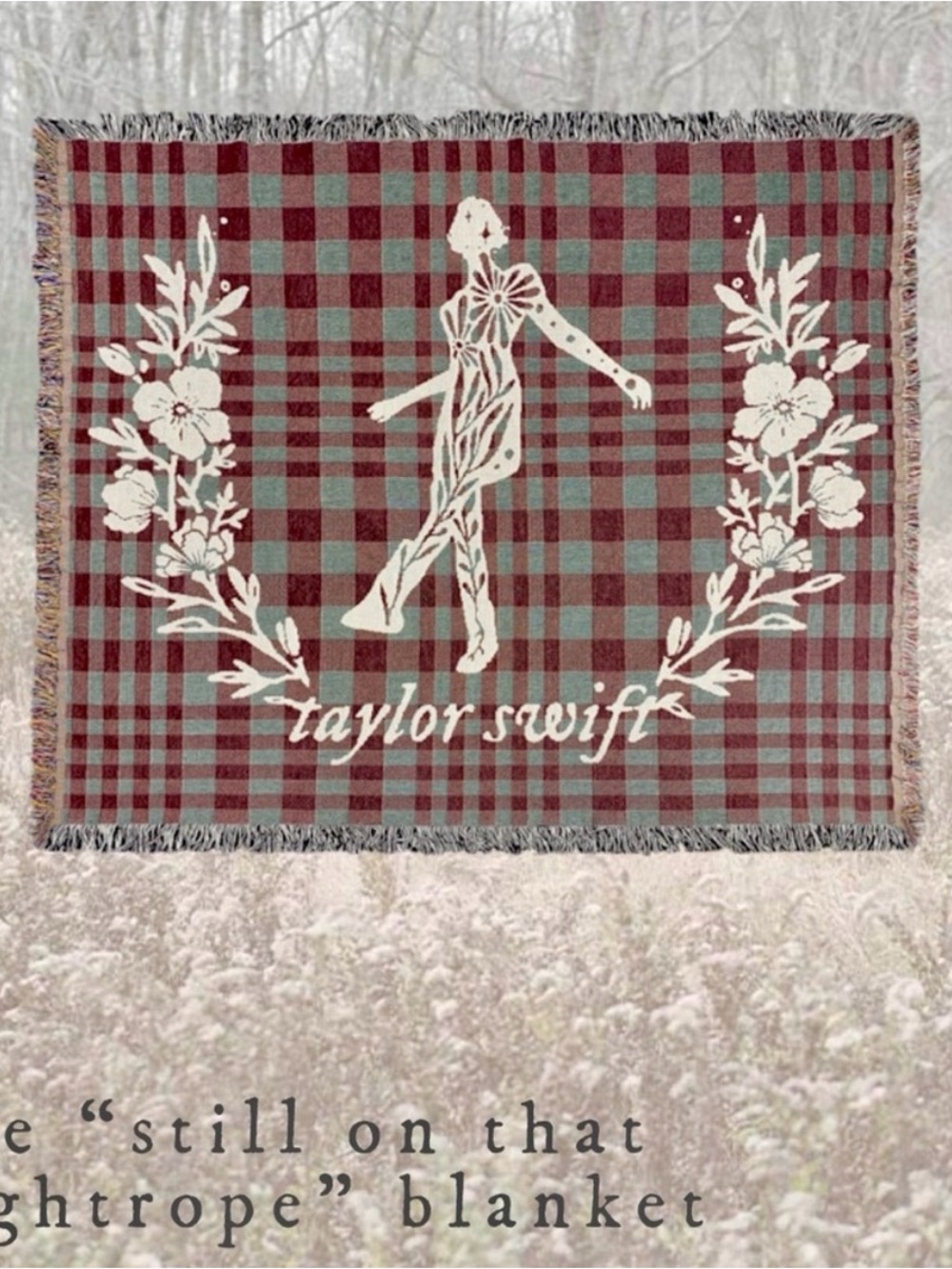 Taylor Swift still on that tightrope blanket